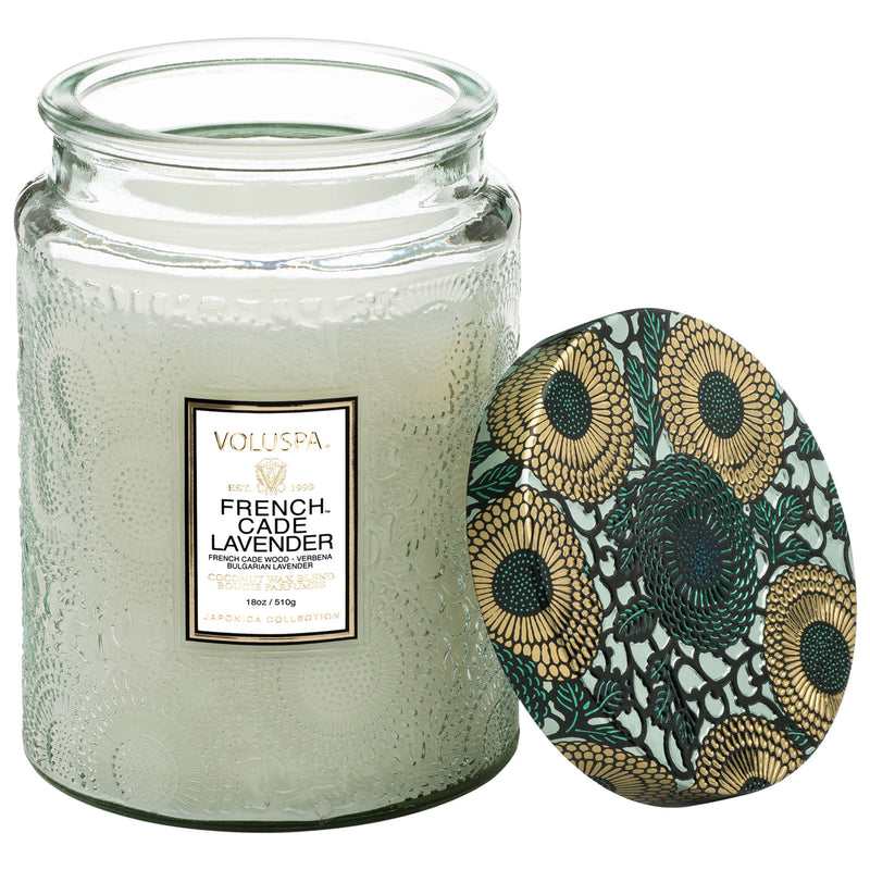French Cade Lavender Jar Candle - Large