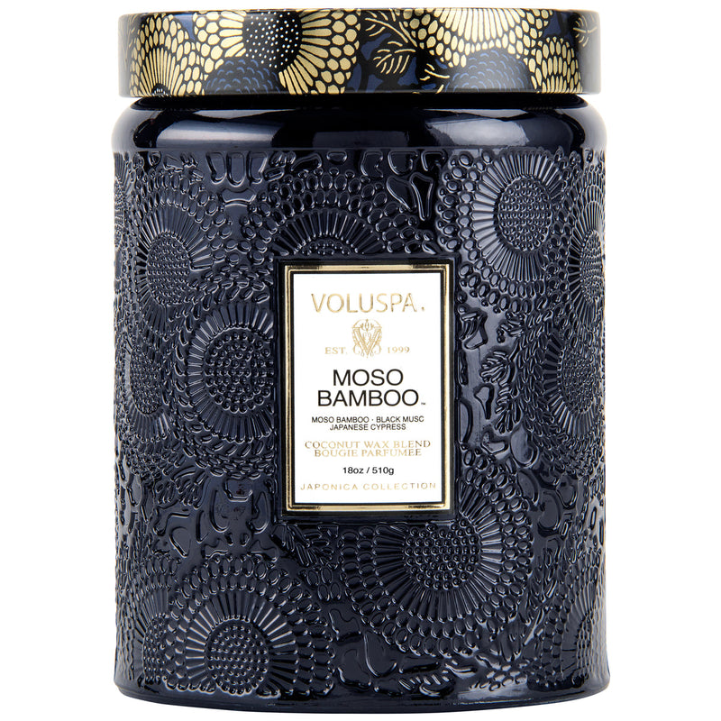 Moso Bamboo Jar Candle - Large