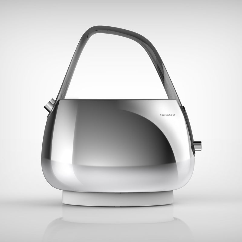Smart Kettle with Black Handle in white background - by Casa Bugatti