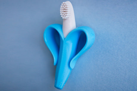 Baby Banana Infant Toothbrush - Blue