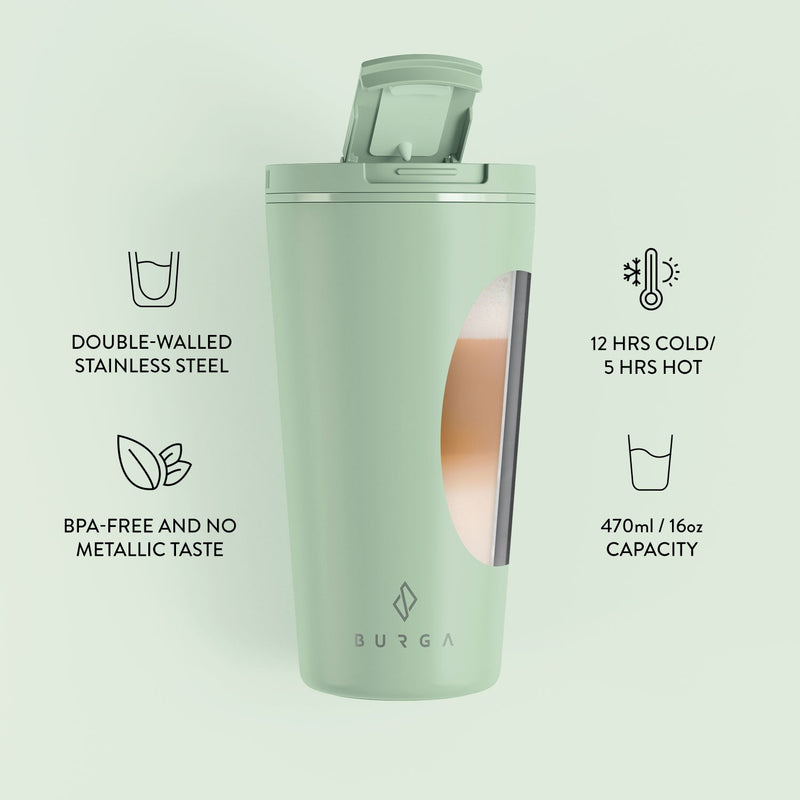 Mint Green Travel Mug - 470ml