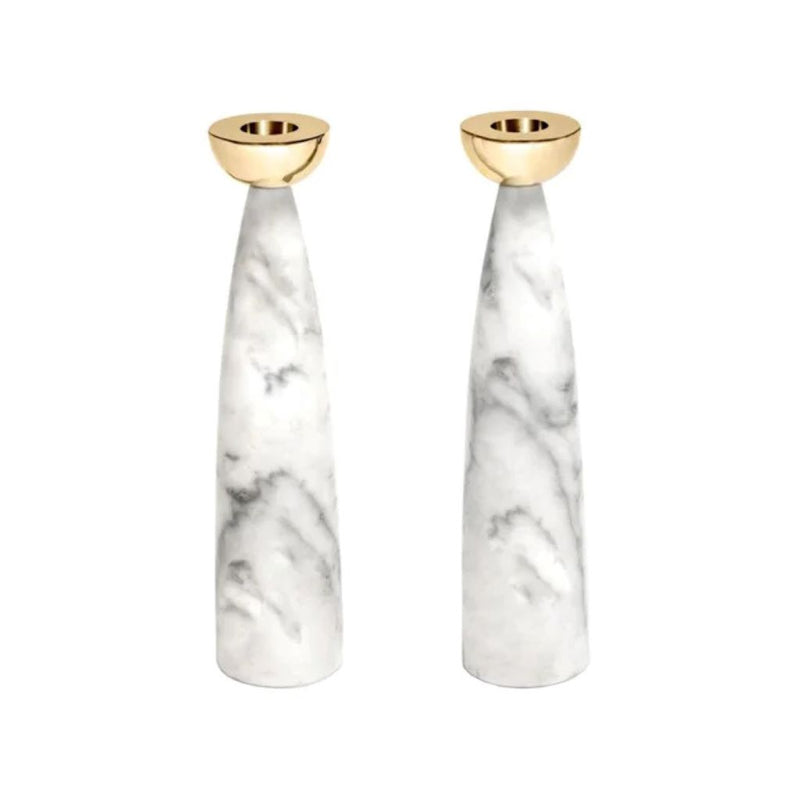 Coluna Candlesticks in a white background - By Anna New York