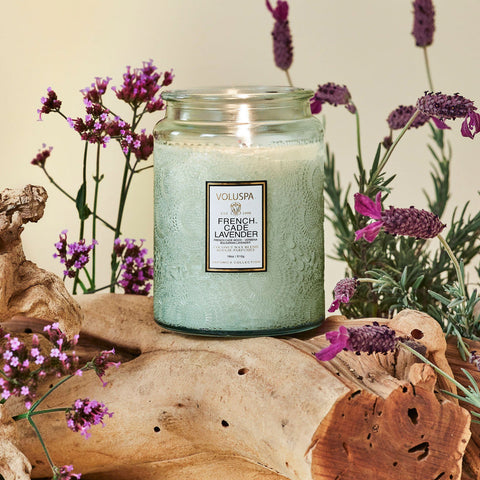 French Cade Lavender Jar Candle