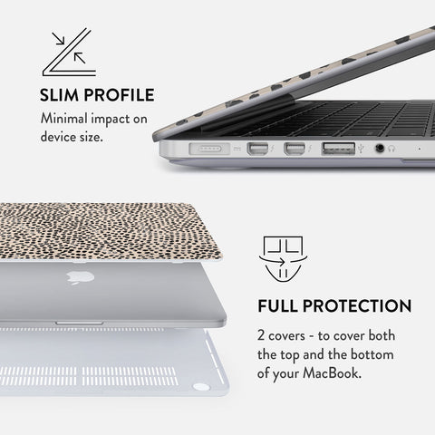 Almond Latte MacBook Case (13-16 Series)