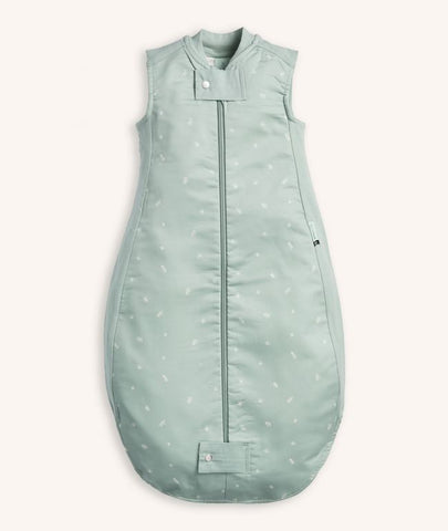 حقيبة النوم شيتنج من القطن العضوي - لون ساج أو لون المريمية (أخضر فاتح) لعمر (8-24 شهر)