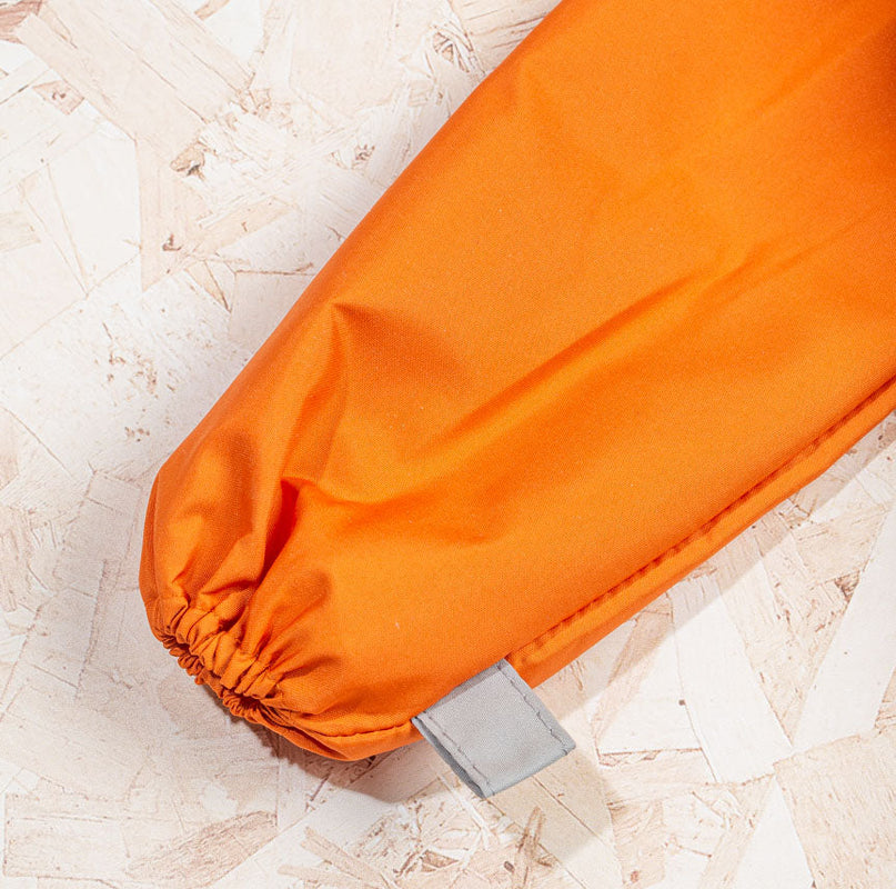 British Folding Umbrella - Orange/Grey