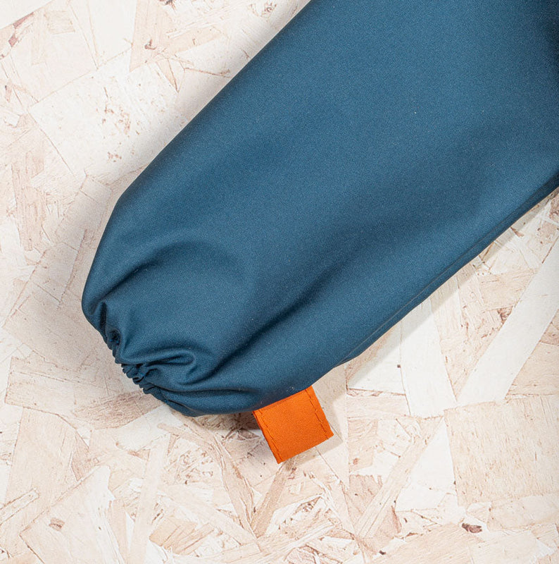 British Folding Umbrella - Mallard/Orange