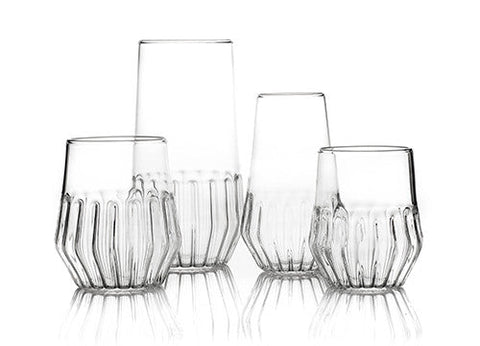 Mixed  Glass - Set of 2 Clear