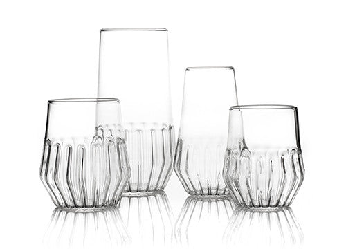 Mixed Medium Glass - Set of 2 Clear
