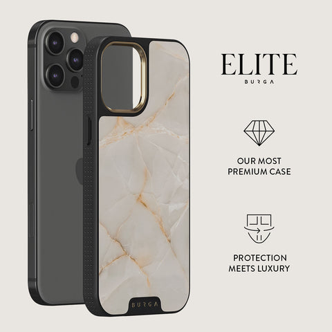 Vanilla Sand Elite Gold iPhone Case (12-15 Series)