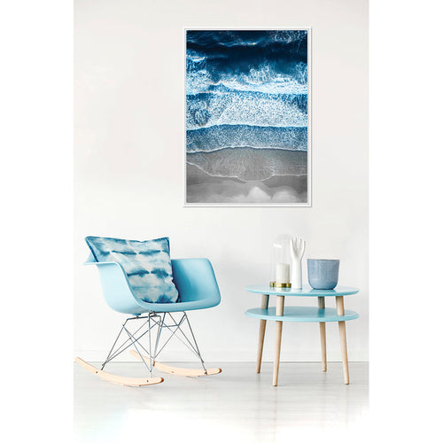 Beach Resort Framed Canvas
