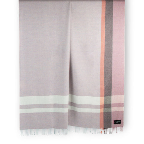 Wonderland Alpaca & Merino Lambswool Blanket - Contemporary Soft Pink