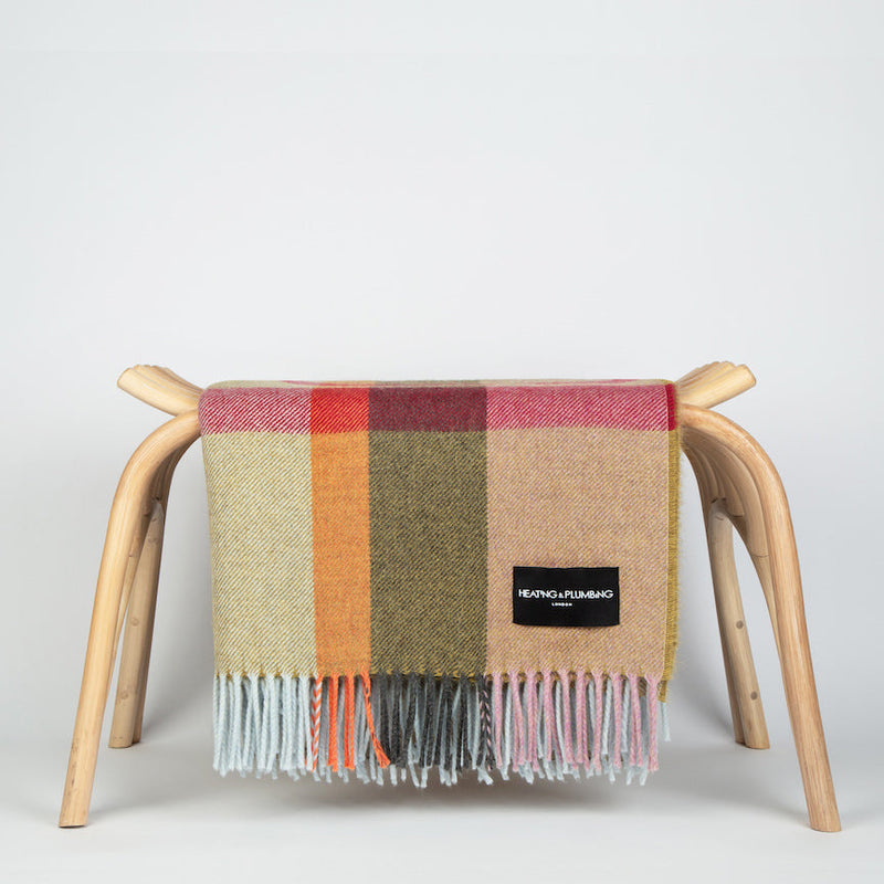 Wonderland Alpaca & Merino Lambswool Blanket - Contemporary Soft Sage