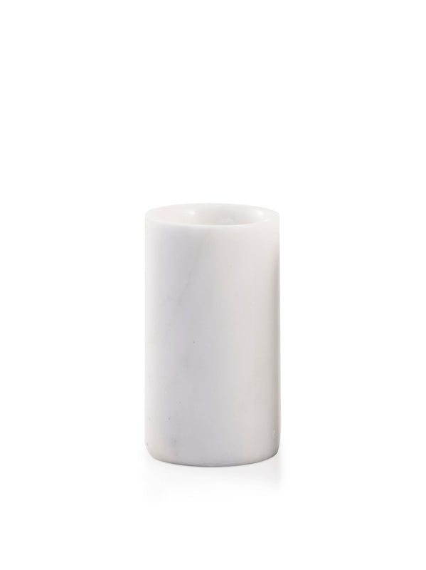 Rounded Marble Toothbrush Holder