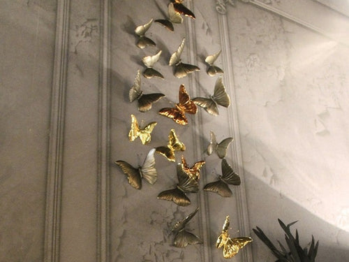 Ceramic Butterfly - Gold