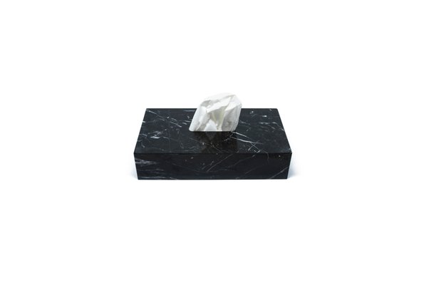 Marble Rectangular Tissue Box Cover