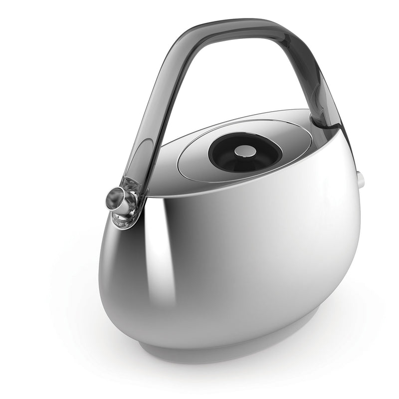Smart Kettle with Black Handle in white background - by Casa Bugatti