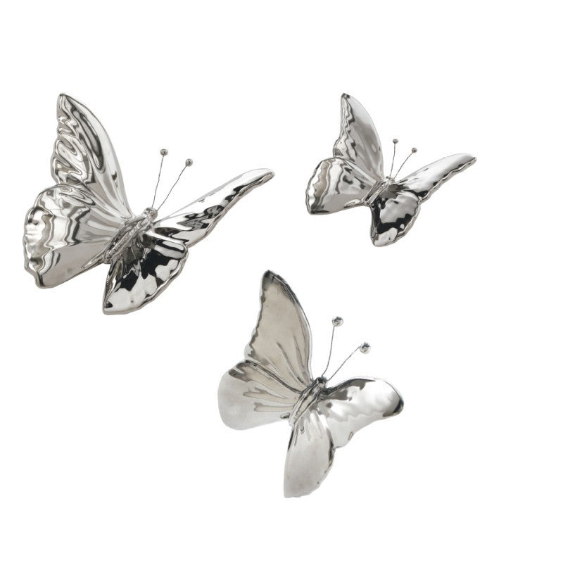 A&R Ceramic Butterfly - Silver