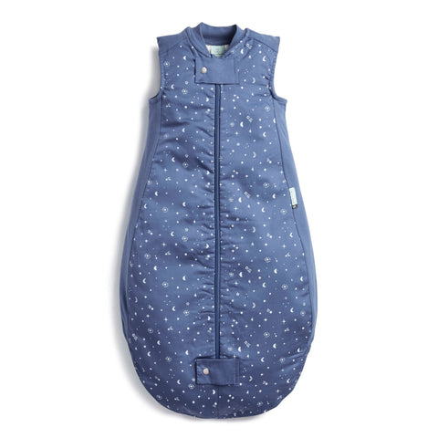 حقيبة النوم شيتنج من القطن العضوي - نايت سكاي (لون أزرق) لعمر (8-24 شهر)