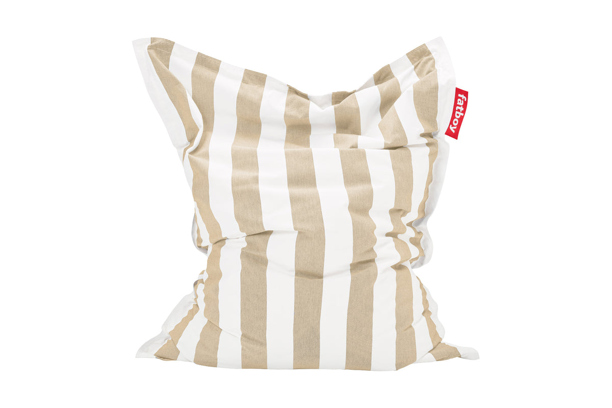 Original Outdoor Beanbag Stripe - Sandy Beige