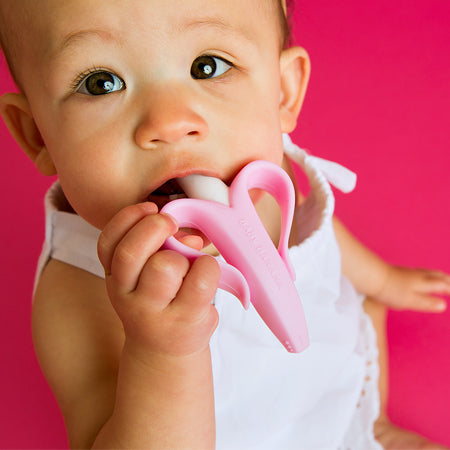 Baby Banana Infant Toothbrush - Pink