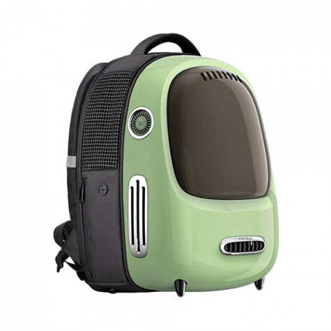 PetKit Smart Cat Carrier - Green in a white background